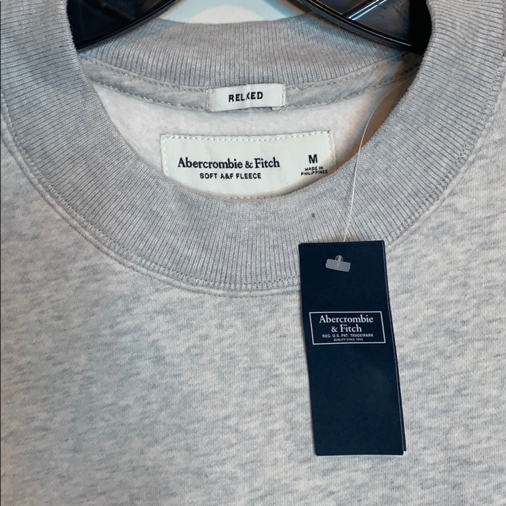 Abercrombie & Fitch softAF Relaxed Crew Sweatshirt - Picture 4 of 9